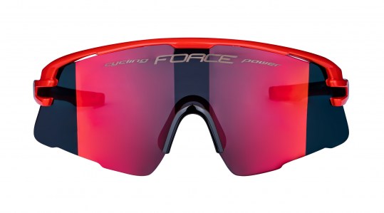 Brille FORCE AMBIENT,rot-grau, rotes